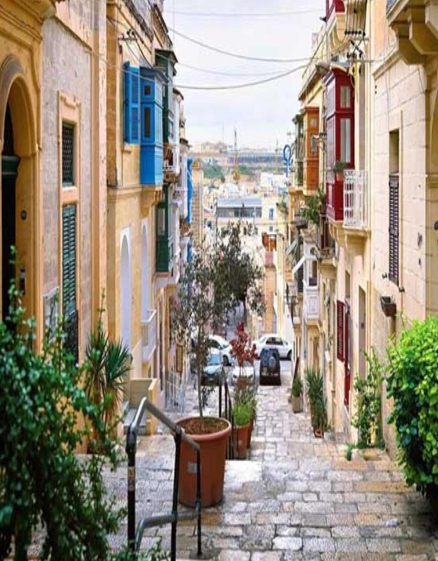 Charming Town House In Cospicua, Valperga Rooms Экстерьер фото